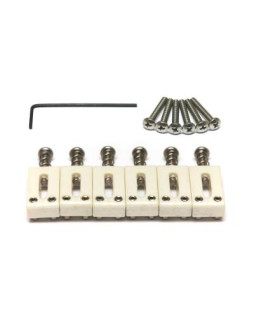 GRAPH TECH PQ-8000-00 TUSQ Saddle Strat/Tele Style 2 1/16" Spacing (6 Pcs) Набір сідел для гітар