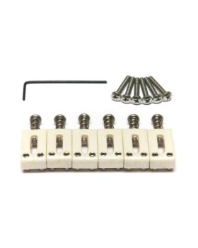 GRAPH TECH PQ-8000-00 TUSQ Saddle Strat/Tele Style 2 1/16" Spacing (6 Pcs) Набір сідел для гітар