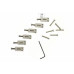 GRAPH TECH PQ-8000-00 TUSQ Saddle Strat/Tele Style 2 1/16" Spacing (6 Pcs) Набір сідел для гітар