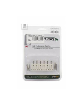 GRAPH TECH PQ-8000-00 TUSQ Saddle Strat/Tele Style 2 1/16" Spacing (6 Pcs) Набір сідел для гітар-foto4