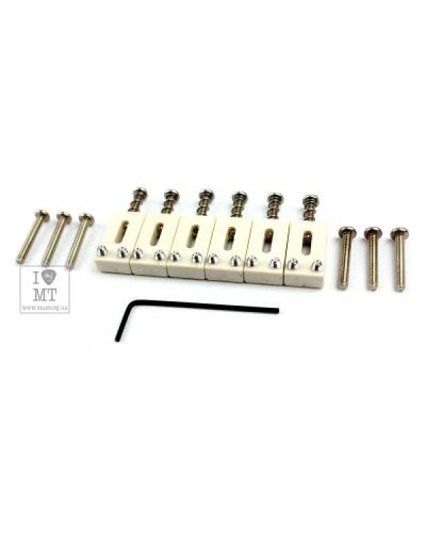 GRAPH TECH PQ-8000-F0 TUSQ Saddle Strat/Tele Style 2 3/16" Spacing Набір сідел для гітар