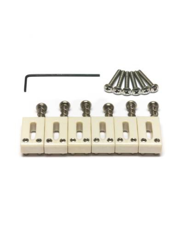 GRAPH TECH PQ-8001-00 TUSQ Saddle Strat/Tele Style Offset (6 Pcs) Набір сідел для гітар