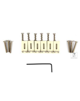 GRAPH TECH PQ-8001-00 TUSQ Saddle Strat/Tele Style Offset (6 Pcs) Набір сідел для гітар-foto4