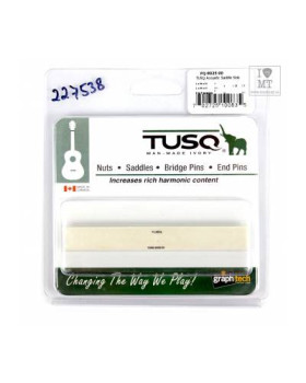 GRAPH TECH PQ-9025-00 TUSQ Acoustic Saddle Slab 1/4" Заготовка для поріжка-foto4