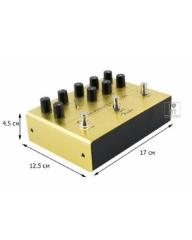 FENDER PEDAL DUEL PUGILIST DISTORTION Педаль ефектів-foto2