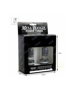 MESA BOOGIE 6V6 GTA STR 417 VACUUM TUBE DUET Підібрана пара ламп-foto3