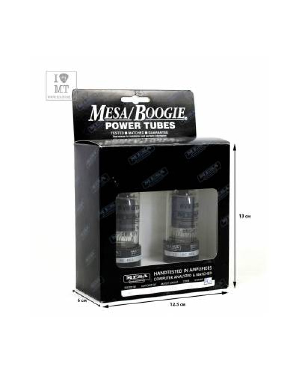 MESA BOOGIE 6V6 GTA STR 417 VACUUM TUBE DUET Підібрана пара ламп