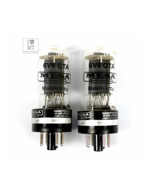 MESA BOOGIE 6V6 GTA STR 417 VACUUM TUBE DUET Підібрана пара ламп