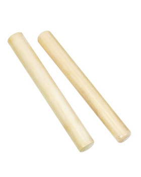 GON BOPS TRADITIONAL WHITE WOOD CLAVES