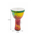 PALM PERCUSSION NESTING DRUMS W/BAG Джембе