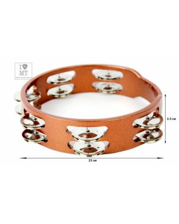 PALM PERCUSSION TAMBOURINE 8" Тамбурин