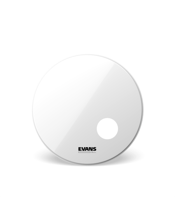 EVANS 22" EQ3 RESONANT Smooth White