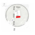 REMO Batter, Vintage EMPEROR, Clear, 12" Diameter Пластик для барабану