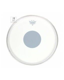 REMO CS 13 SMOOTH WHITE BLACK DOT Пластик для барабану-foto2