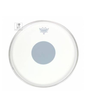 REMO CS 13 SMOOTH WHITE BLACK DOT Пластик для барабану-foto2