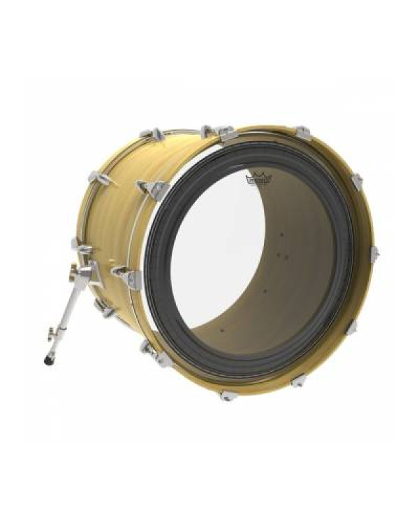 REMO POWERSTROKE PRO, Clear, 22" Diameter, Bass Пластик для барабану
