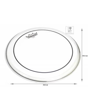 REMO PINSTRIPE 13 CLEAR Пластик для барабану-foto2