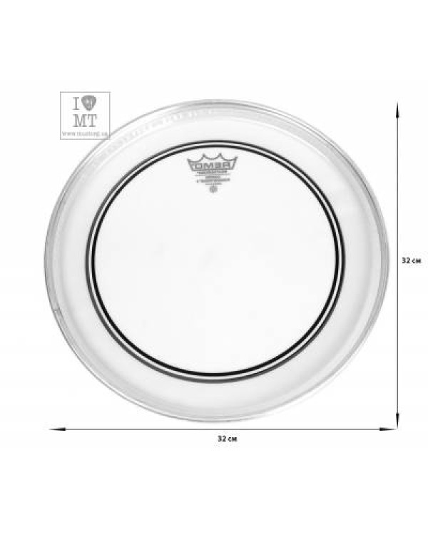 REMO POWERSTROKE3 12" COATED Пластик для барабану