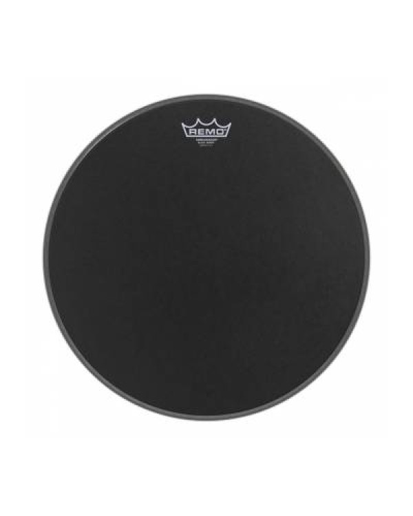 REMO 13' SUEDE AMBASSADOR Black Dot On Bottom Пластик для барабану