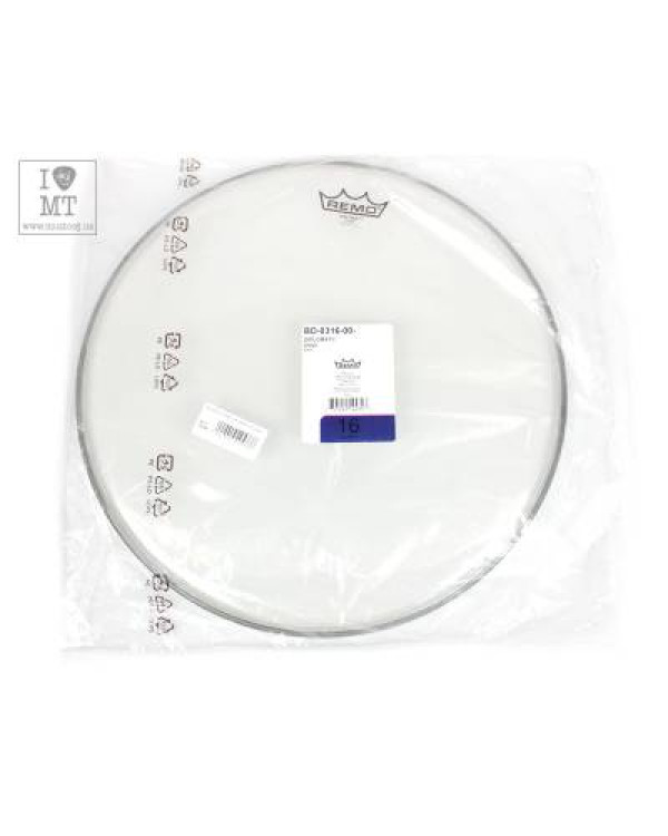 REMO DIPLOMAT 16" CLEAR Пластик для барабану