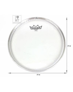 REMO EMPEROR 10" CLEAR Пластик для барабану-foto2