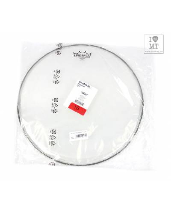 REMO EMPEROR 16" CLEAR Пластик для барабану