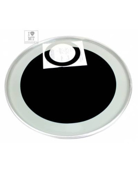 REMO POWERSTROKE3 22 EBONY W DYNAMO Пластик для барабану-foto2