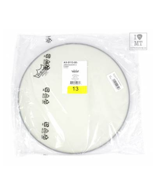 REMO AMBASSADOR X COATED 13" Пластик для барабану