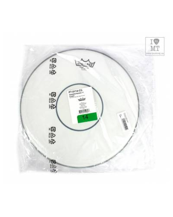 REMO Batter, POWERSTROKE 77, Coated, 14" Пластик для барабану