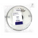 REMO Batter, CONTROLLED SOUND, Clear, 8" Diameter, BLACK DOT On Top Пластик для барабану