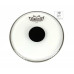 REMO Batter, CONTROLLED SOUND, Clear, 8" Diameter, BLACK DOT On Top Пластик для барабану