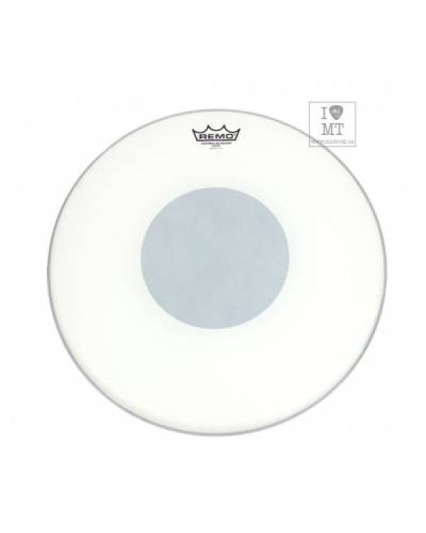 REMO CS 16" COATED BLACK DOT Пластик для барабану