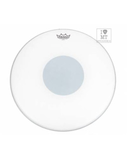 REMO CS 18" COATED BLACK DOT Пластик для барабану