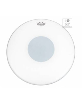 REMO CS 18" COATED BLACK DOT Пластик для барабану