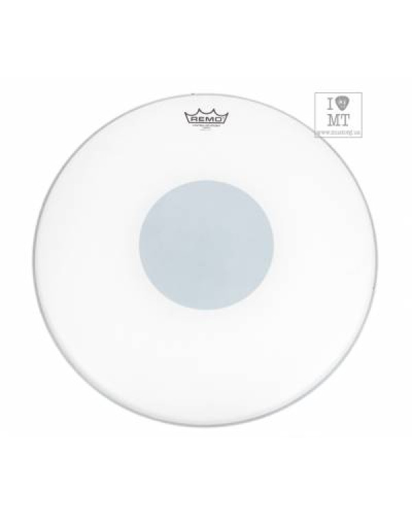 REMO CS 18" COATED BLACK DOT Пластик для барабану
