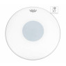 REMO CS 18" COATED BLACK DOT Пластик для барабану