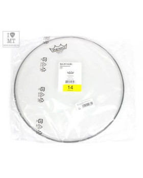 REMO AMBASSADOR 14" HAZY SNARE SIDE Пластик для барабану-foto4