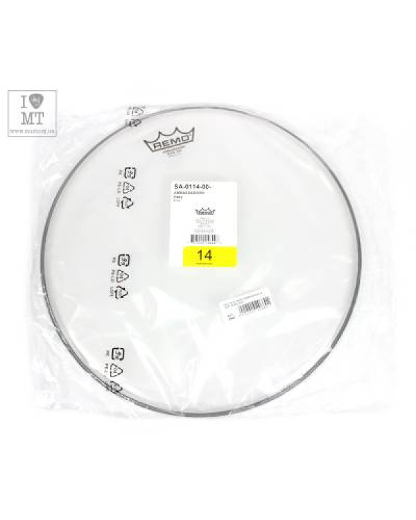 REMO AMBASSADOR 14" HAZY SNARE SIDE Пластик для барабану