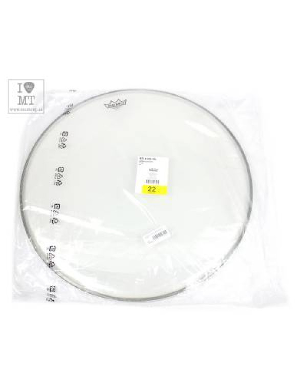 REMO AMBASSADOR 22" CLEAR Пластик для барабану