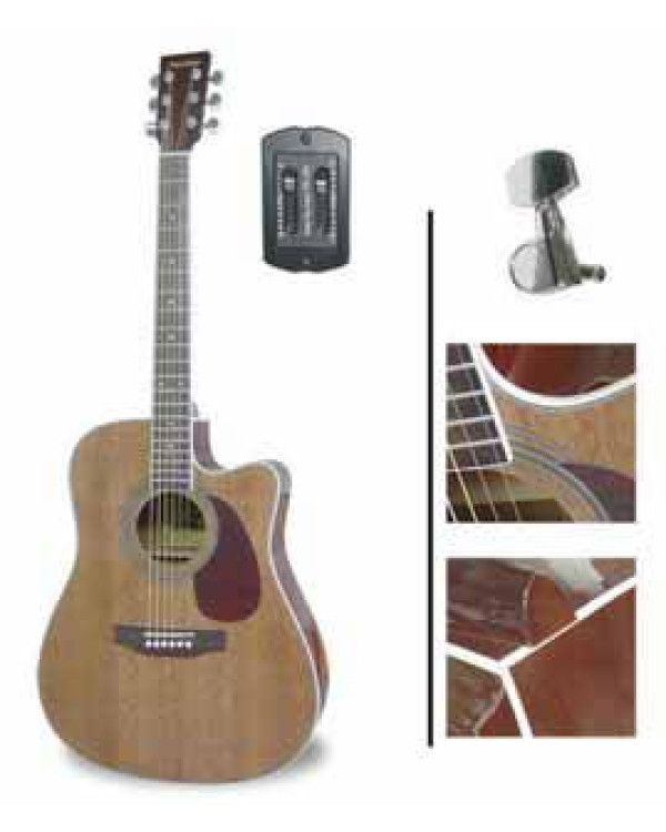 Гітара електроакустична Maxtone WGC 4105CE