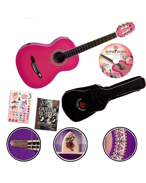 Гітара класична Gypsy Rose GRC1K (Sugar Pink)