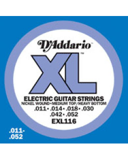 Струни для електрогітари D'ADDARIO EXL116