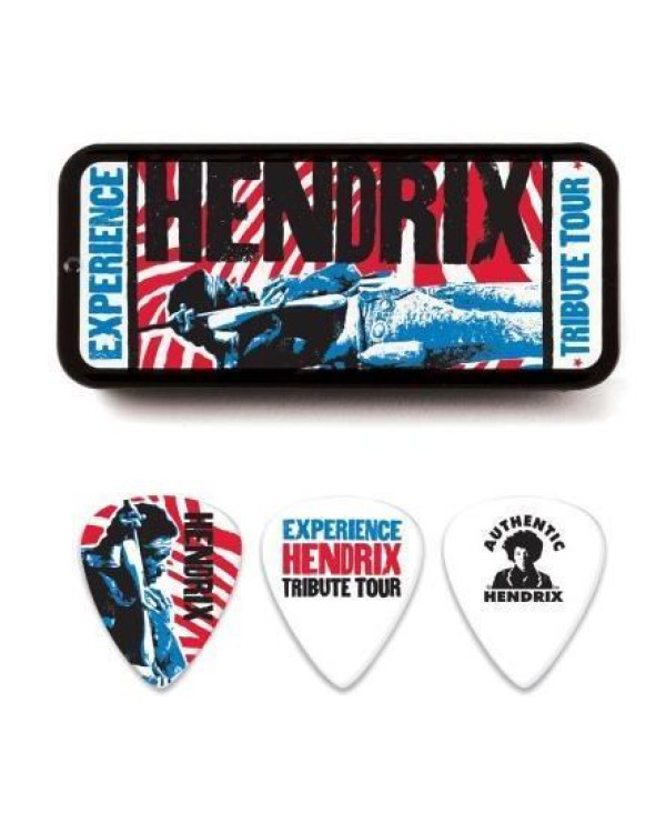 DUNLOP Jimi Hendrix Tribute Tour Medium, Набір медіаторів, 12 шт.