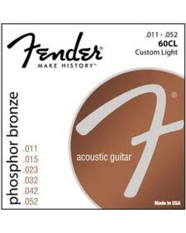 FENDER 60CL Струни для акустичної гітари