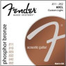 FENDER 60CL Струни для акустичної гітари
