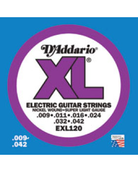 Струни для електрогітари DADDARIO EXL120