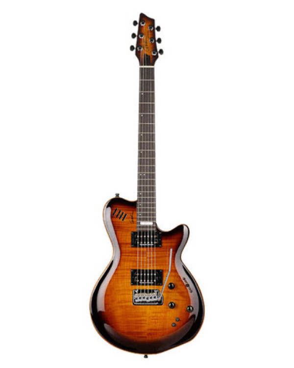 GODIN LGXT Cognac Burst Flame AAA