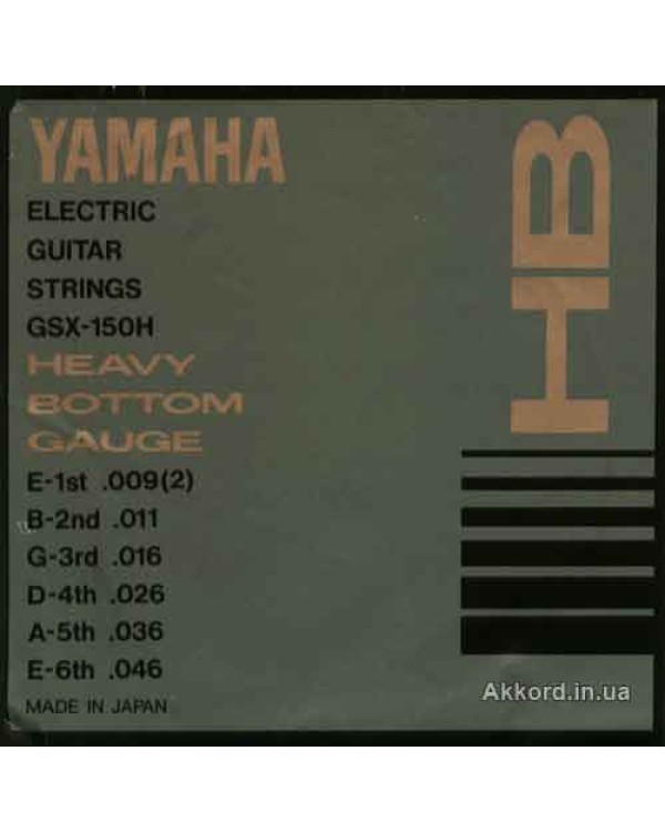 Струни електро Yamaha GSX150H