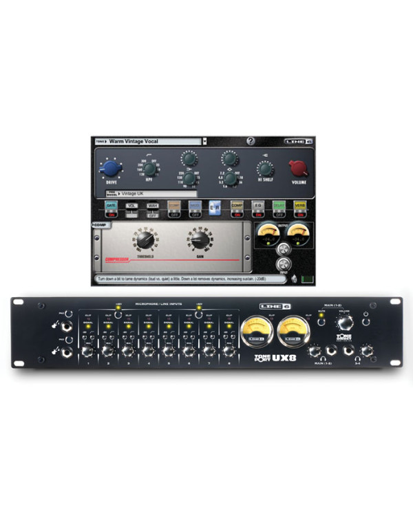 USB 2.0 интерфейс LINE6 TonePort UX8