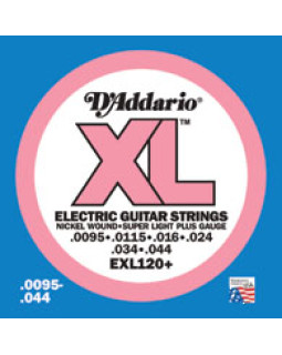 Струни для електрогітари DADDARIO EXL120+